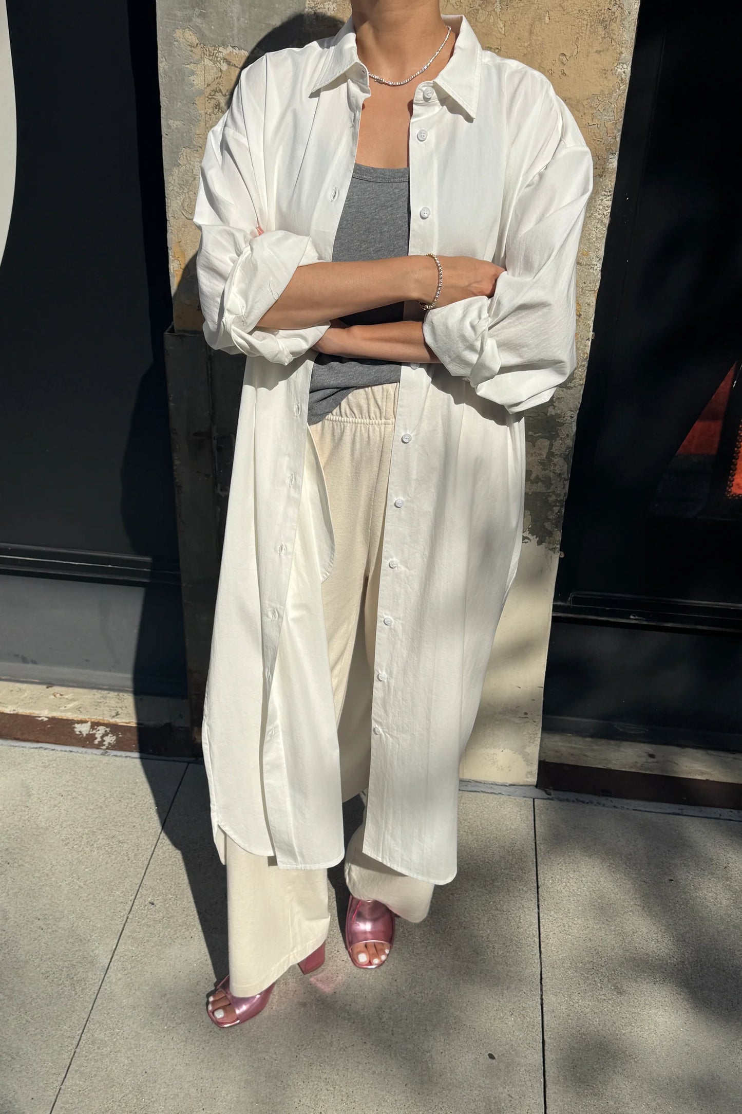 Artist Long Shirt — White