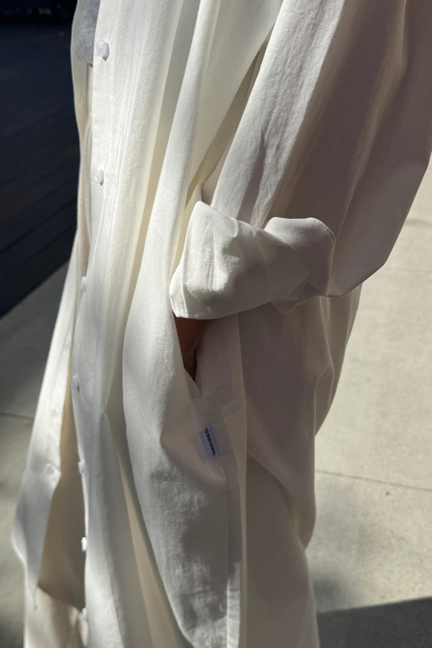 Artist Long Shirt — White