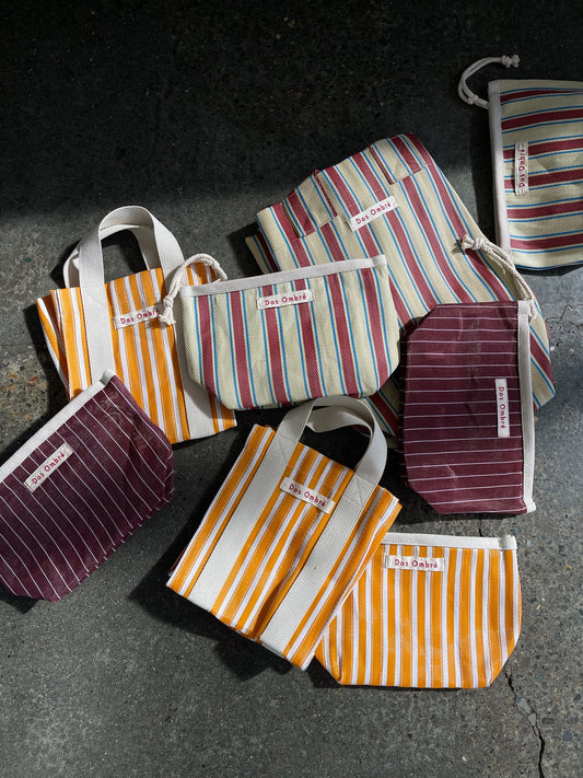 Bengali Clutch — Picnic Stripe
