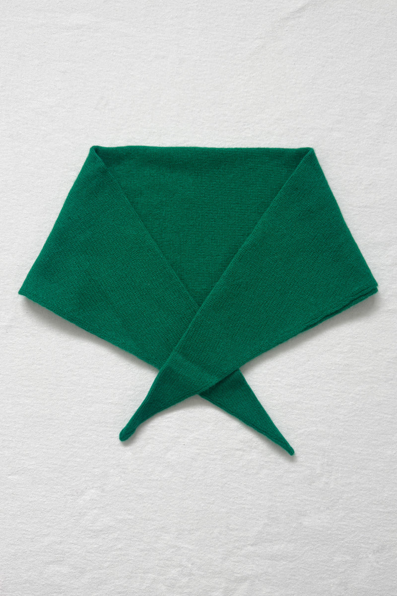 Cashmere Bandana - Kelly Green
