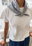 Le Bon Shoppe Cashmere Bandana - Heather Grey