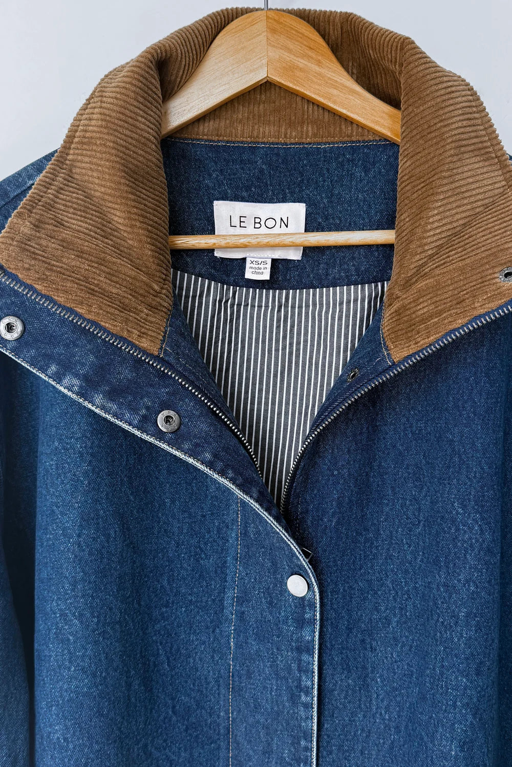 Blair Jacket — Blue Denim