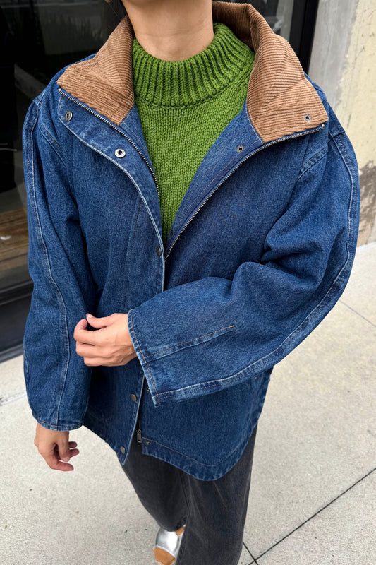 Blair Jacket — Blue Denim
