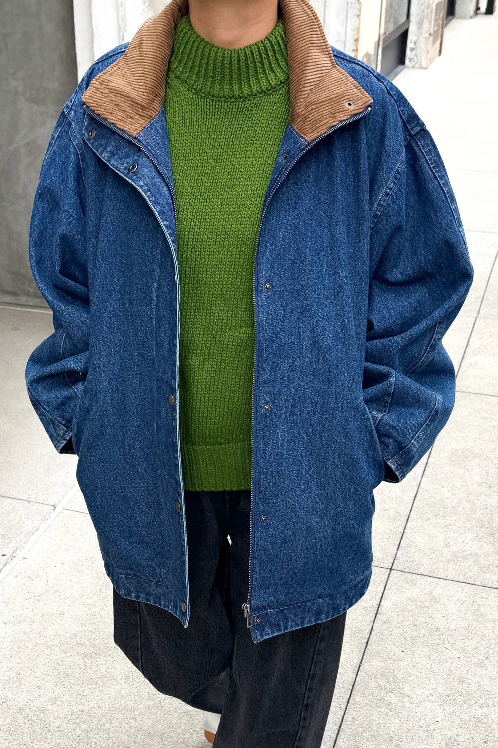 Blair Jacket — Blue Denim