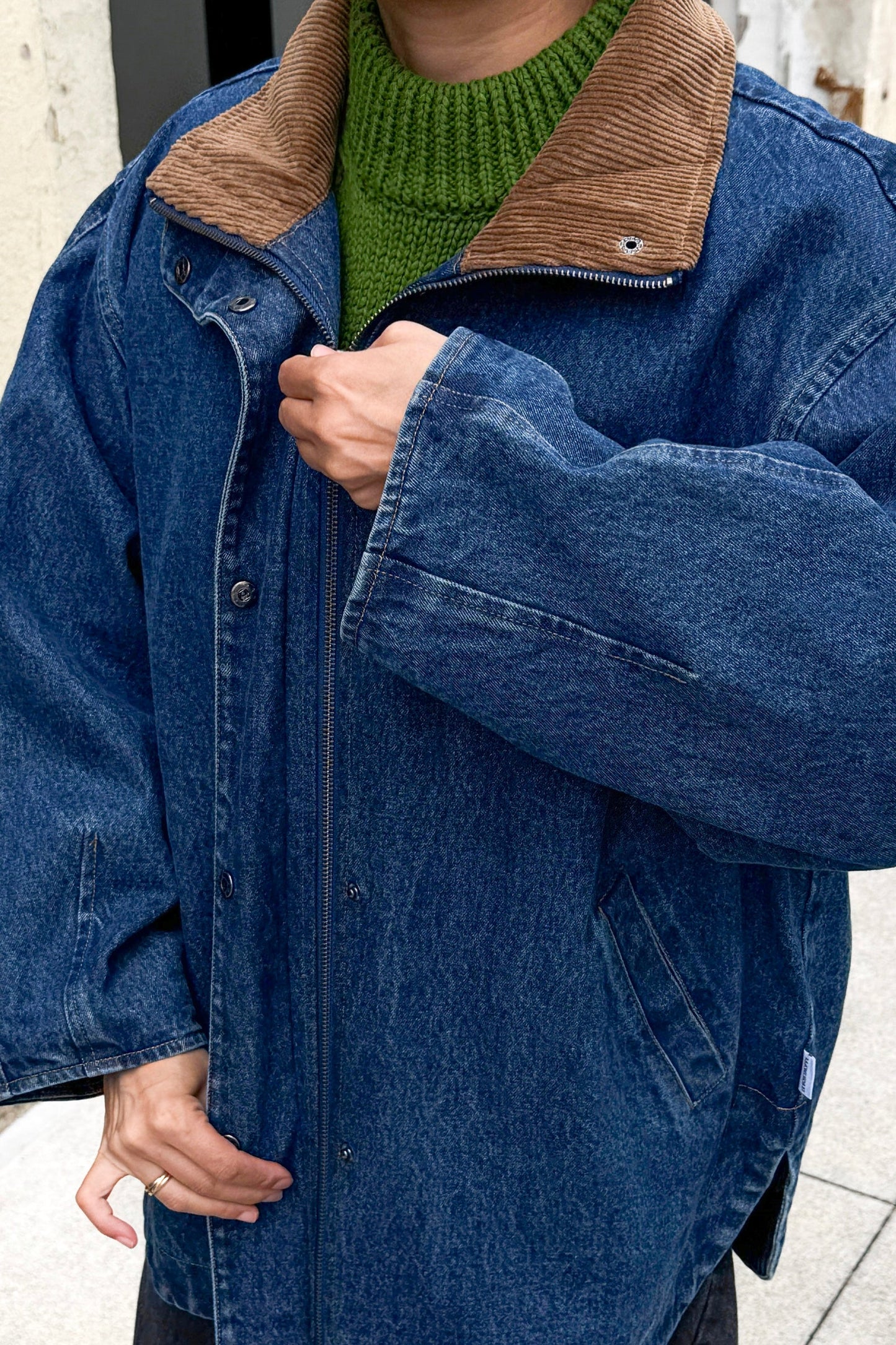 Blair Jacket — Blue Denim