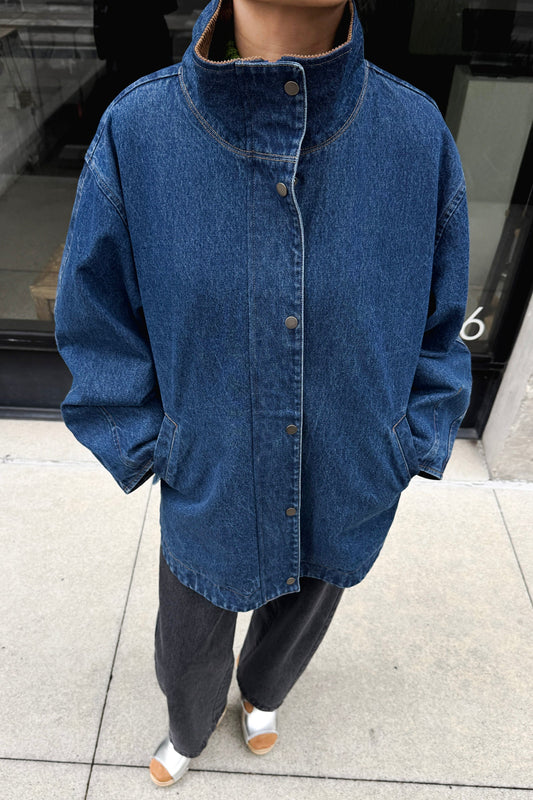 Blair Jacket — Blue Denim