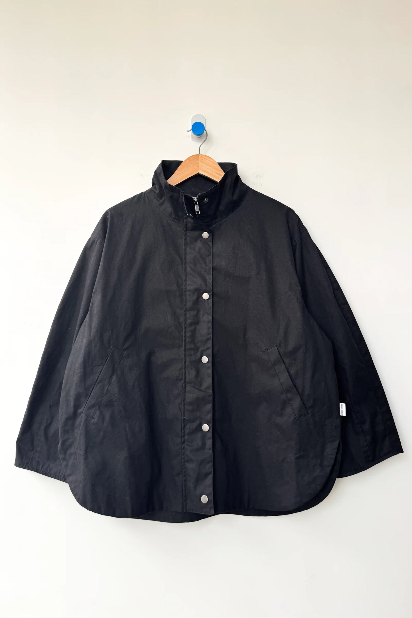 Blair Waxed Cotton Jacket — Black