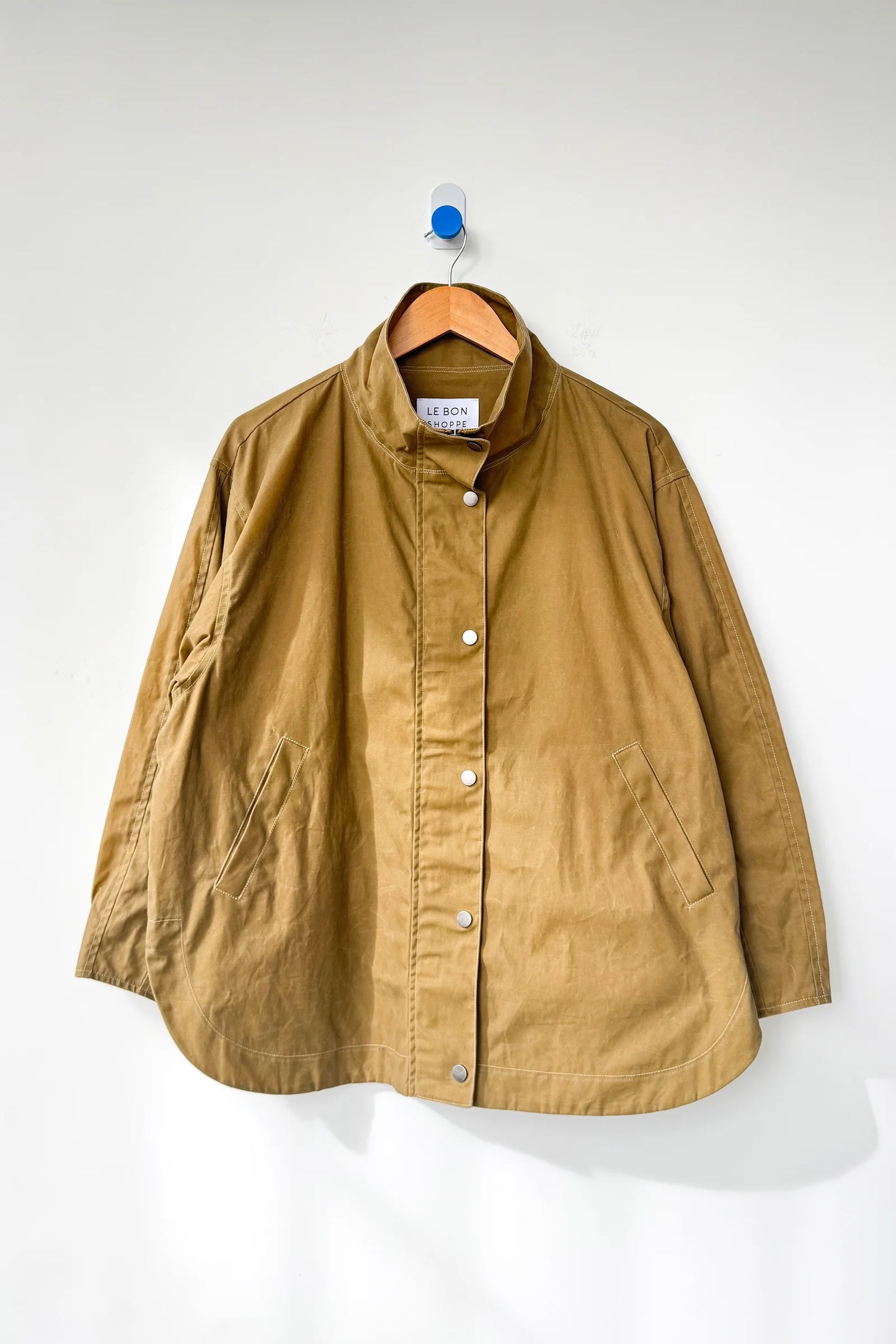 Blair Waxed Cotton Jacket — Khaki