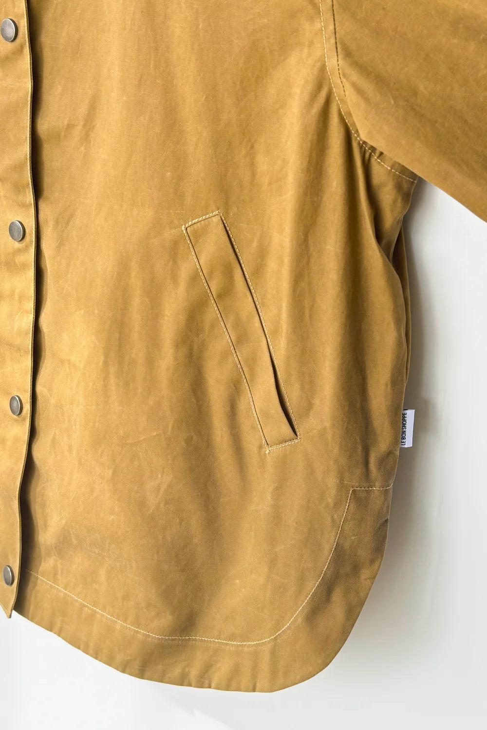 Blair Waxed Cotton Jacket — Khaki