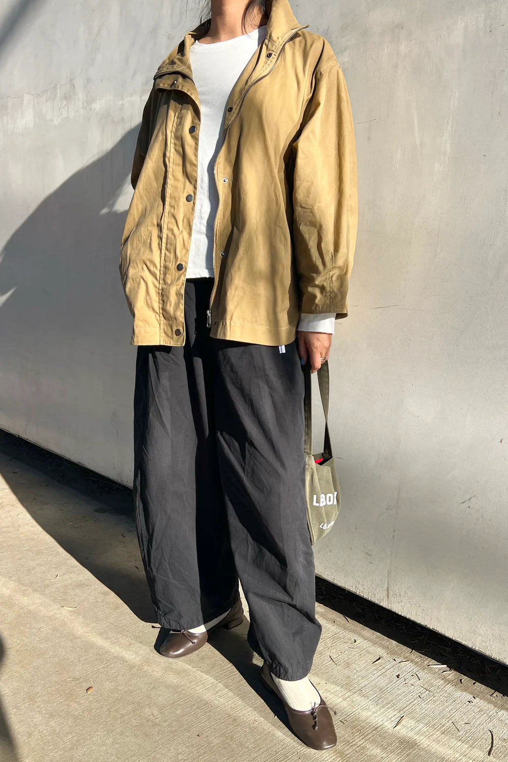 Blair Waxed Cotton Jacket — Khaki