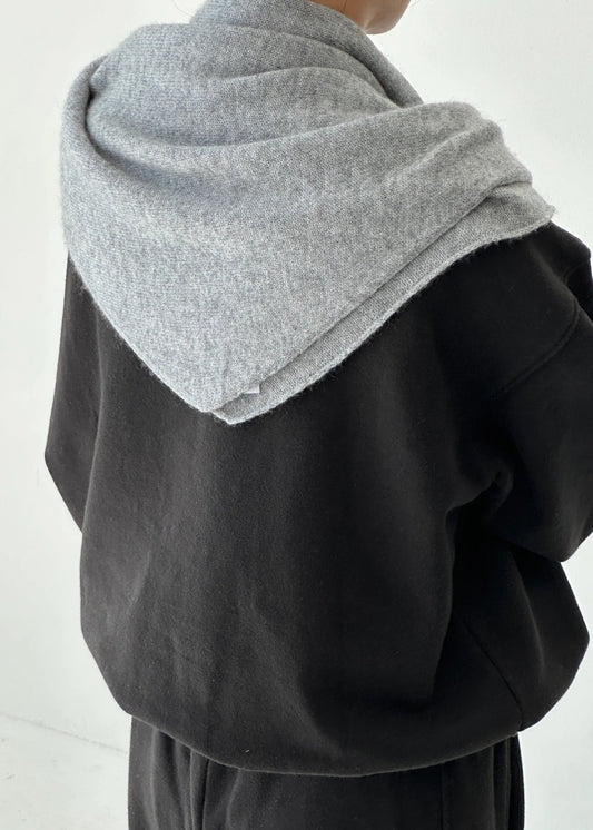 Cashmere Shawl - Heather Grey