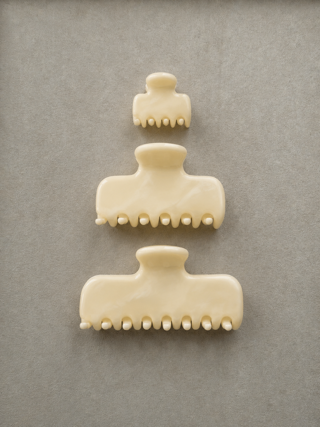Sloane Claw — Ivory