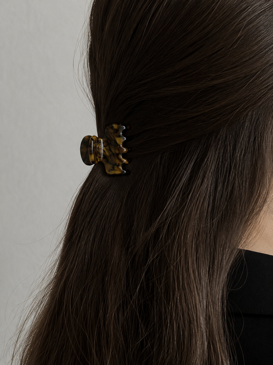 Mini Sloane Claw — Golden Shell
