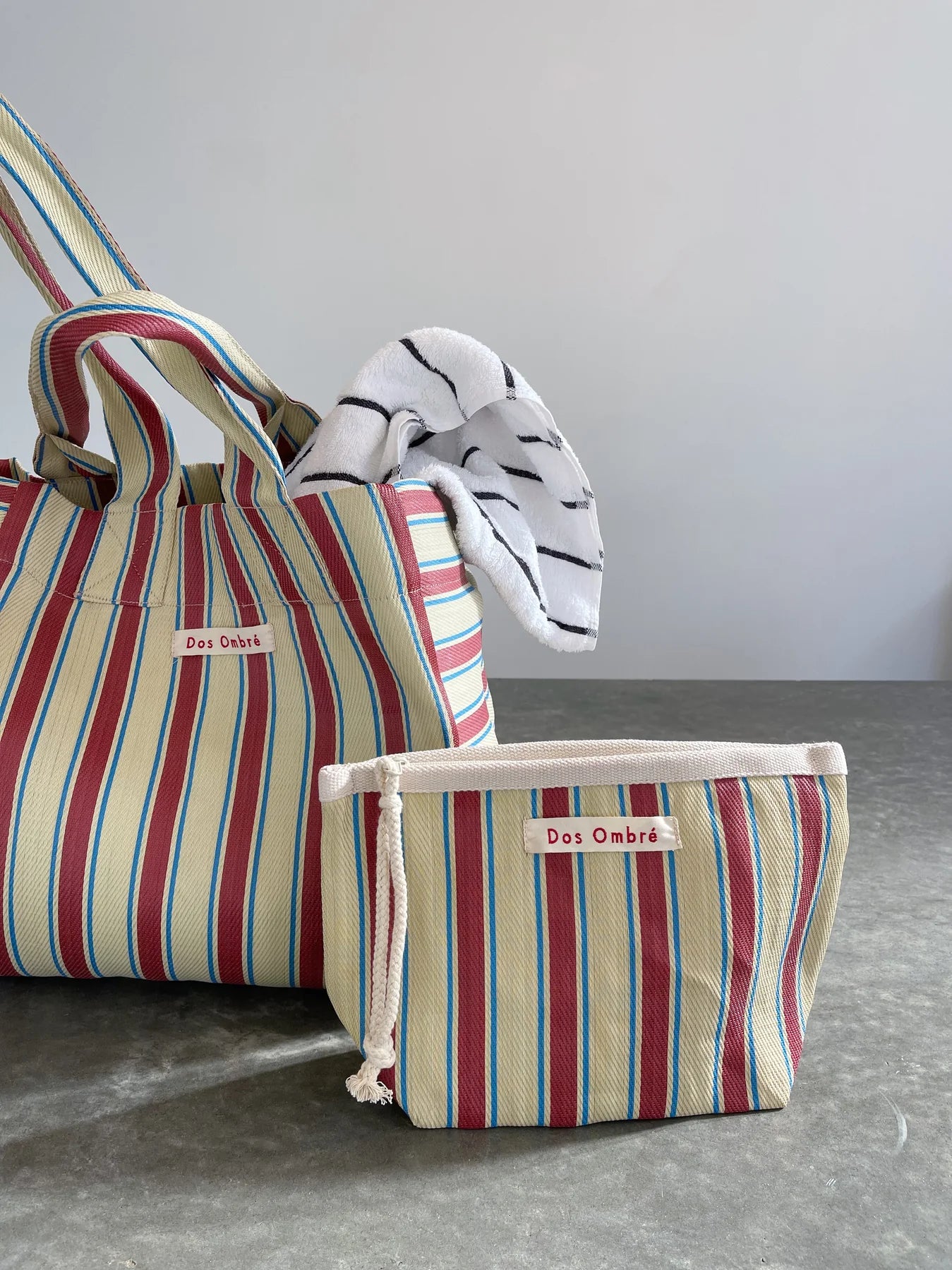 Bengali Clutch — Picnic Stripe