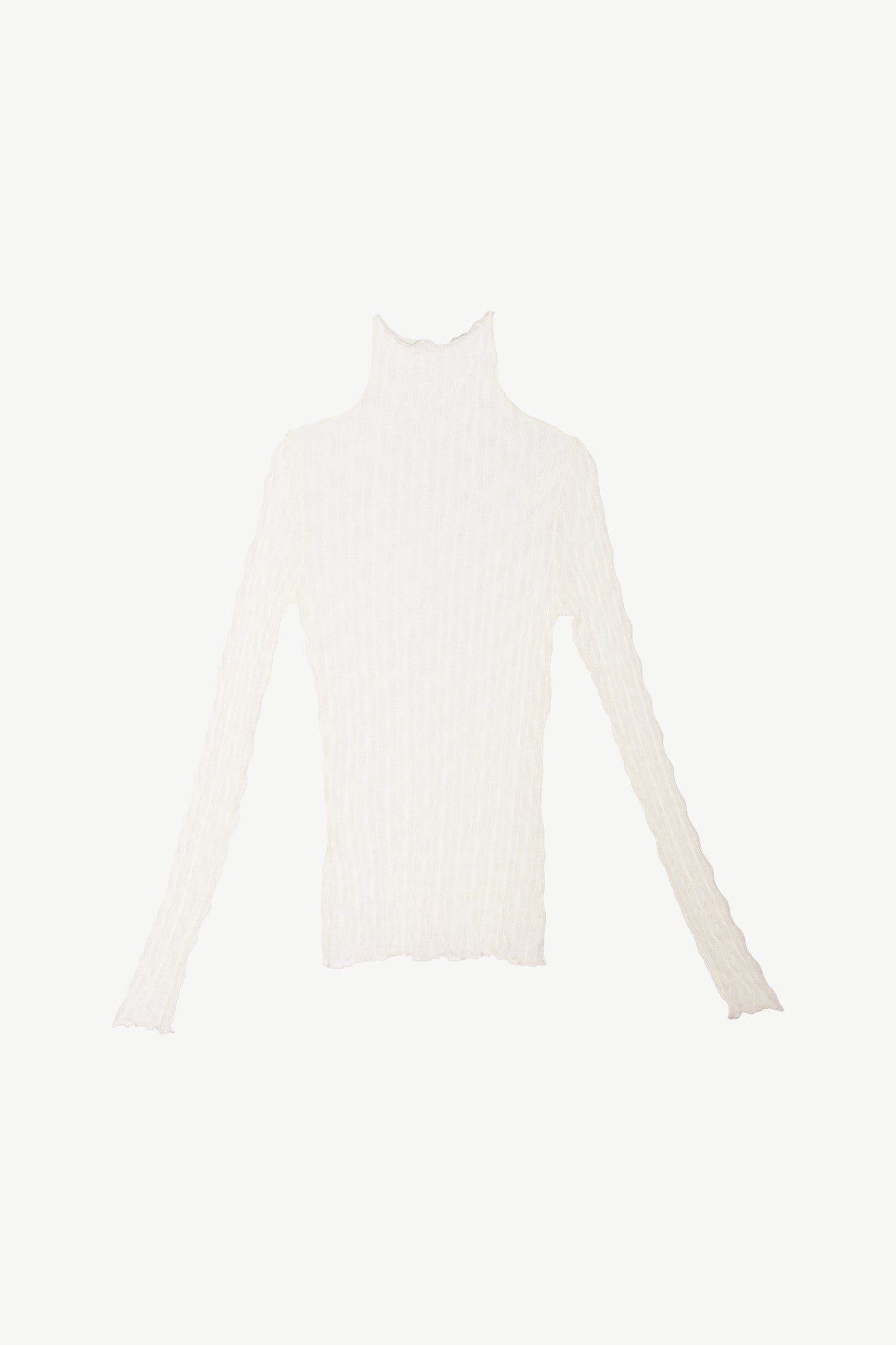 Second Skin Ross Mock Neck Top - Cream