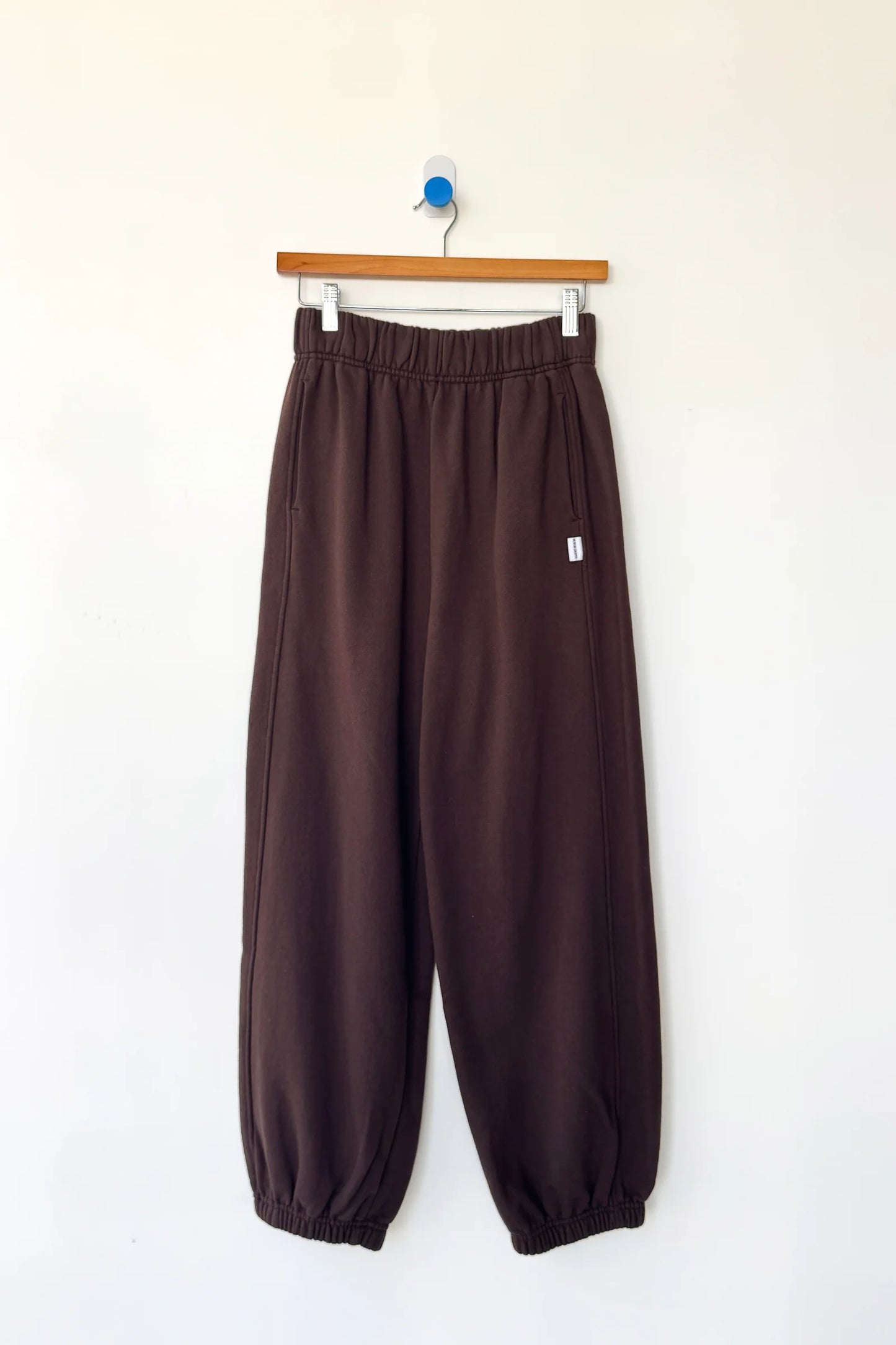 French Terry Balloon Pant — Cocoa Bean