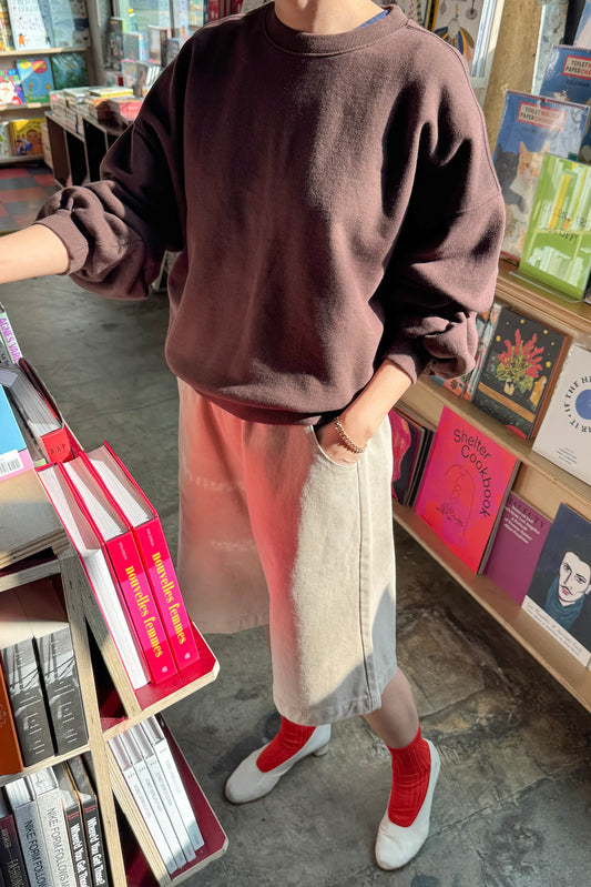 French Terry Core Sweatshirt — Cocoa Bean