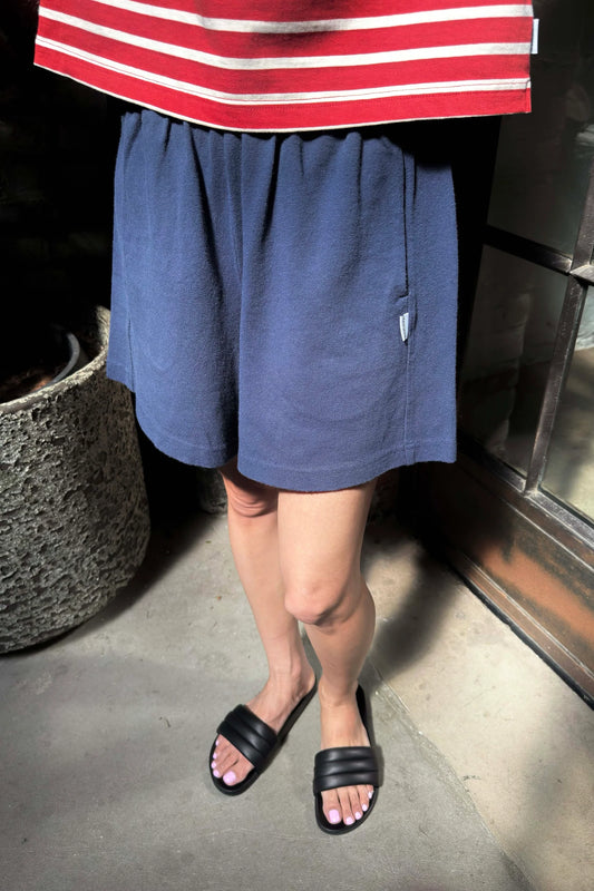 Flared Basketball Shorts — Midnight