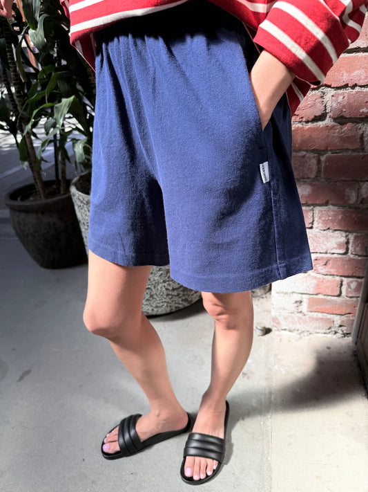 Flared Basketball Shorts — Midnight