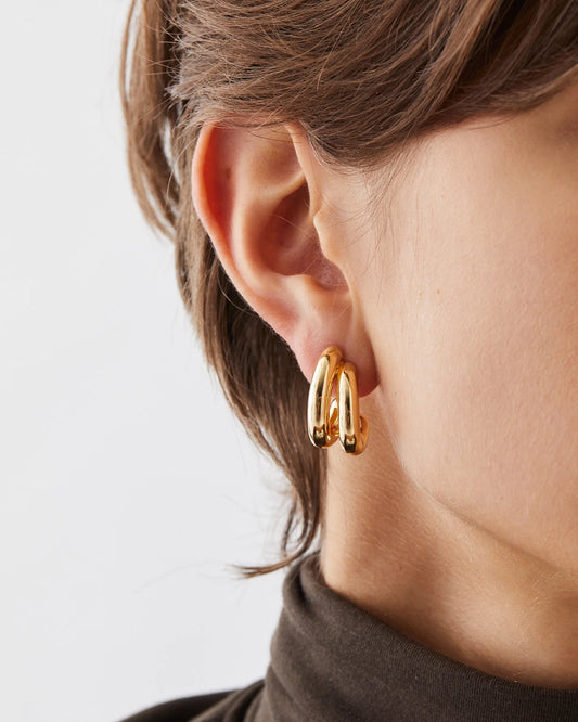 Florence Earrings — Gold
