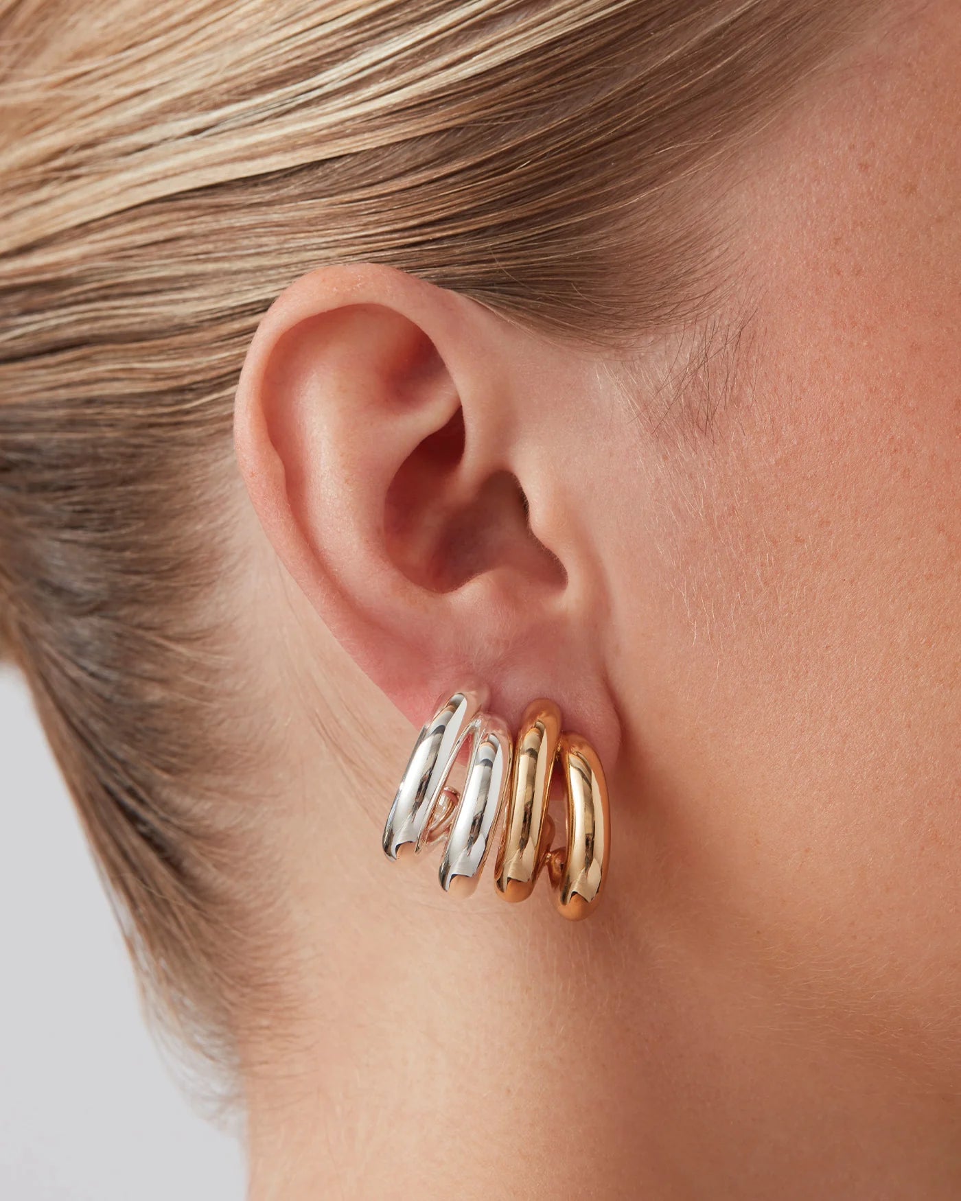 Florence Earrings — Silver