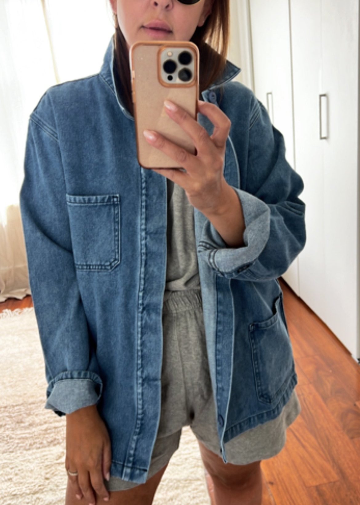 Denim Olympic Jacket