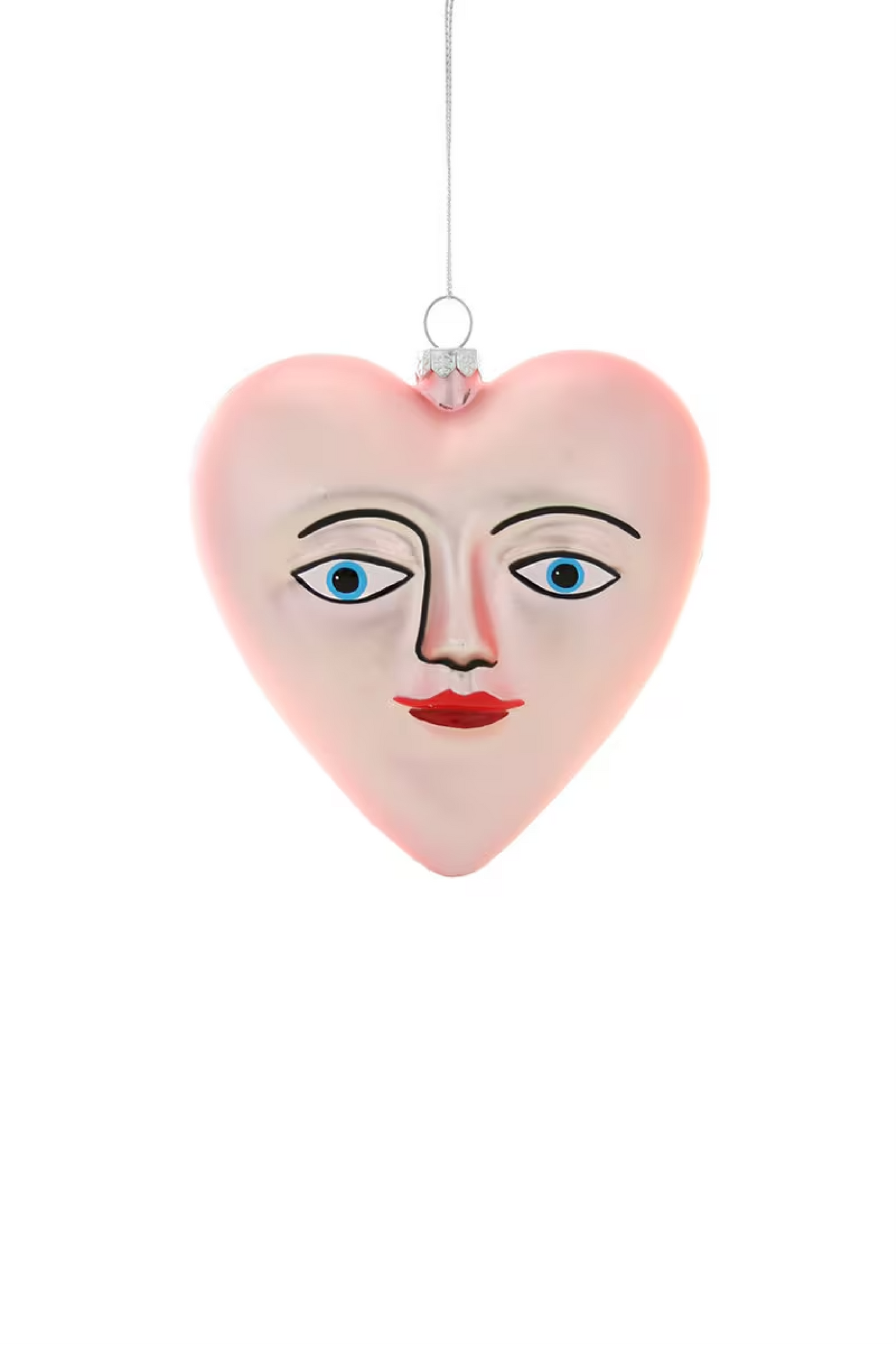 Blue Eyed Heart Ornament