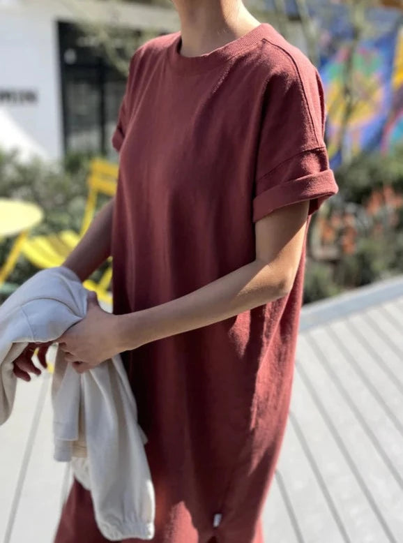 Le Bon Shoppe Her Dress - Brick - Vincent Park - {{shop.address.city}} {{ shop.address.country }}