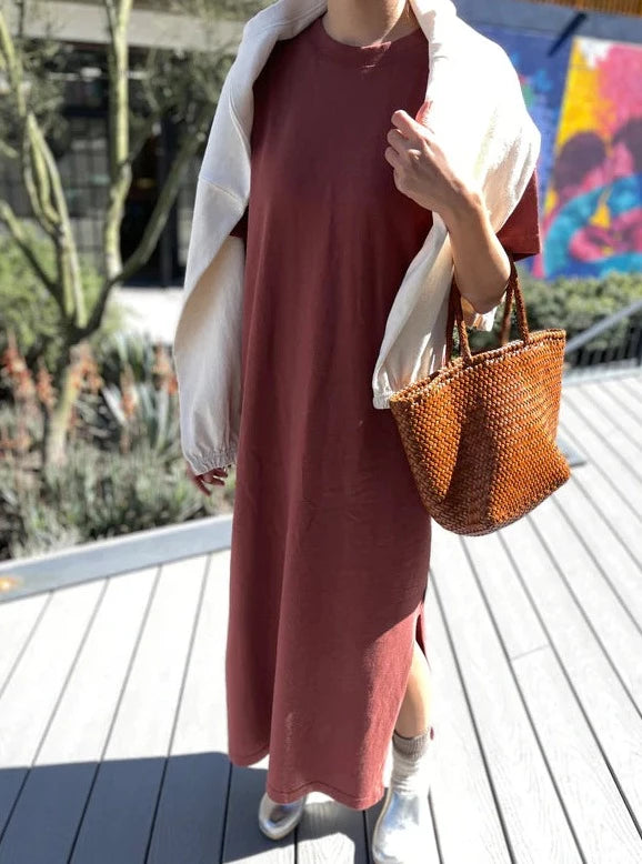 Le Bon Shoppe Her Dress - Brick - Vincent Park - {{shop.address.city}} {{ shop.address.country }}