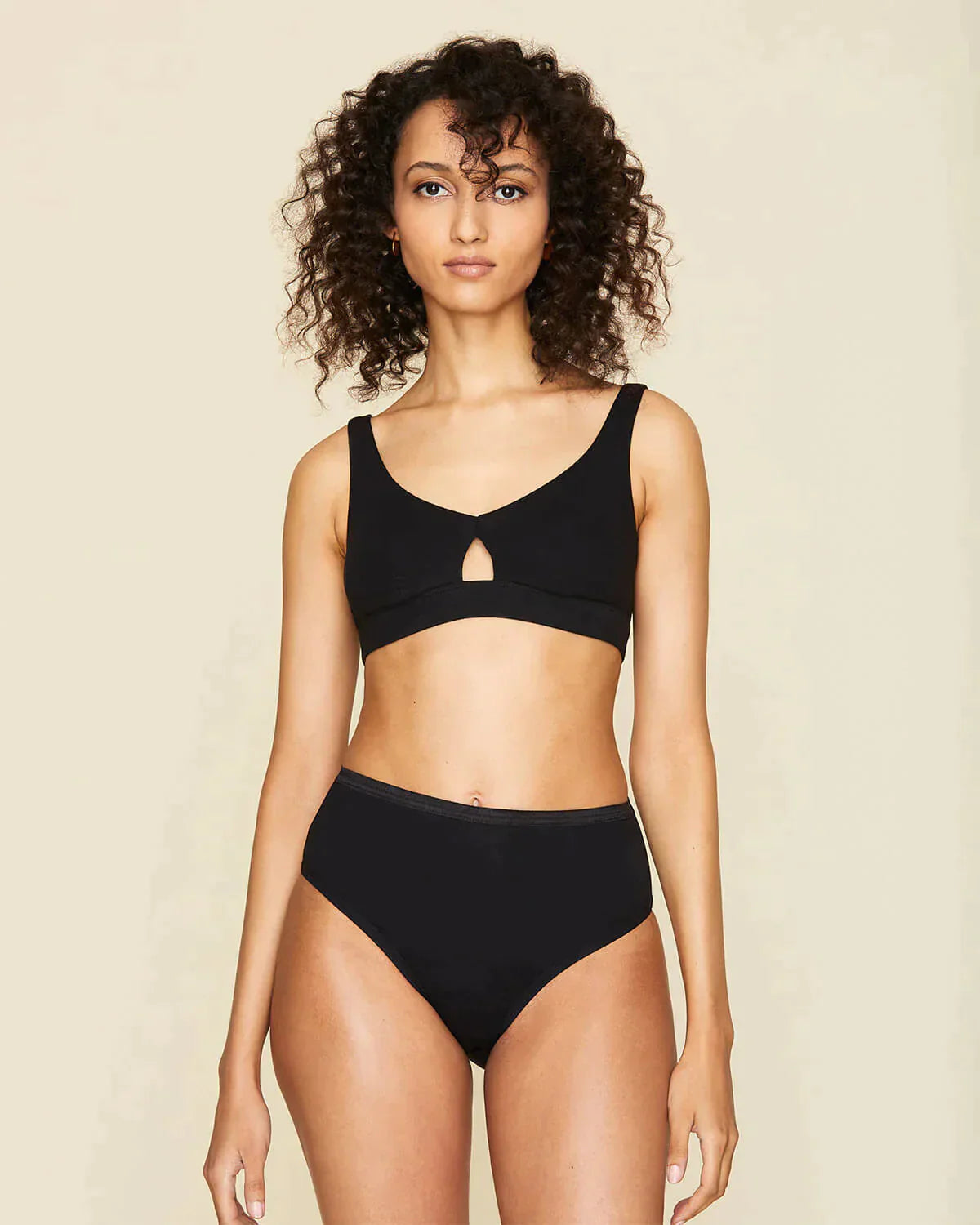 Subset Organic Cotton High Rise Brief - Meridian