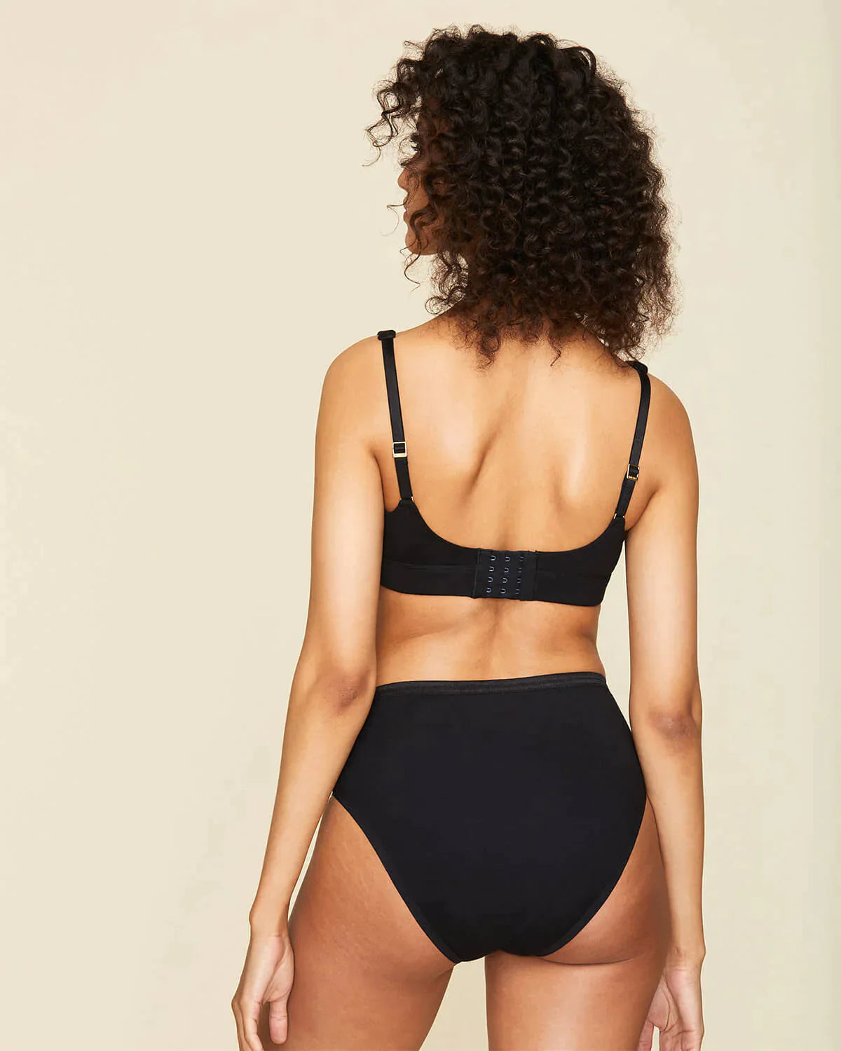 Subset Organic Cotton High Rise Brief - Marine