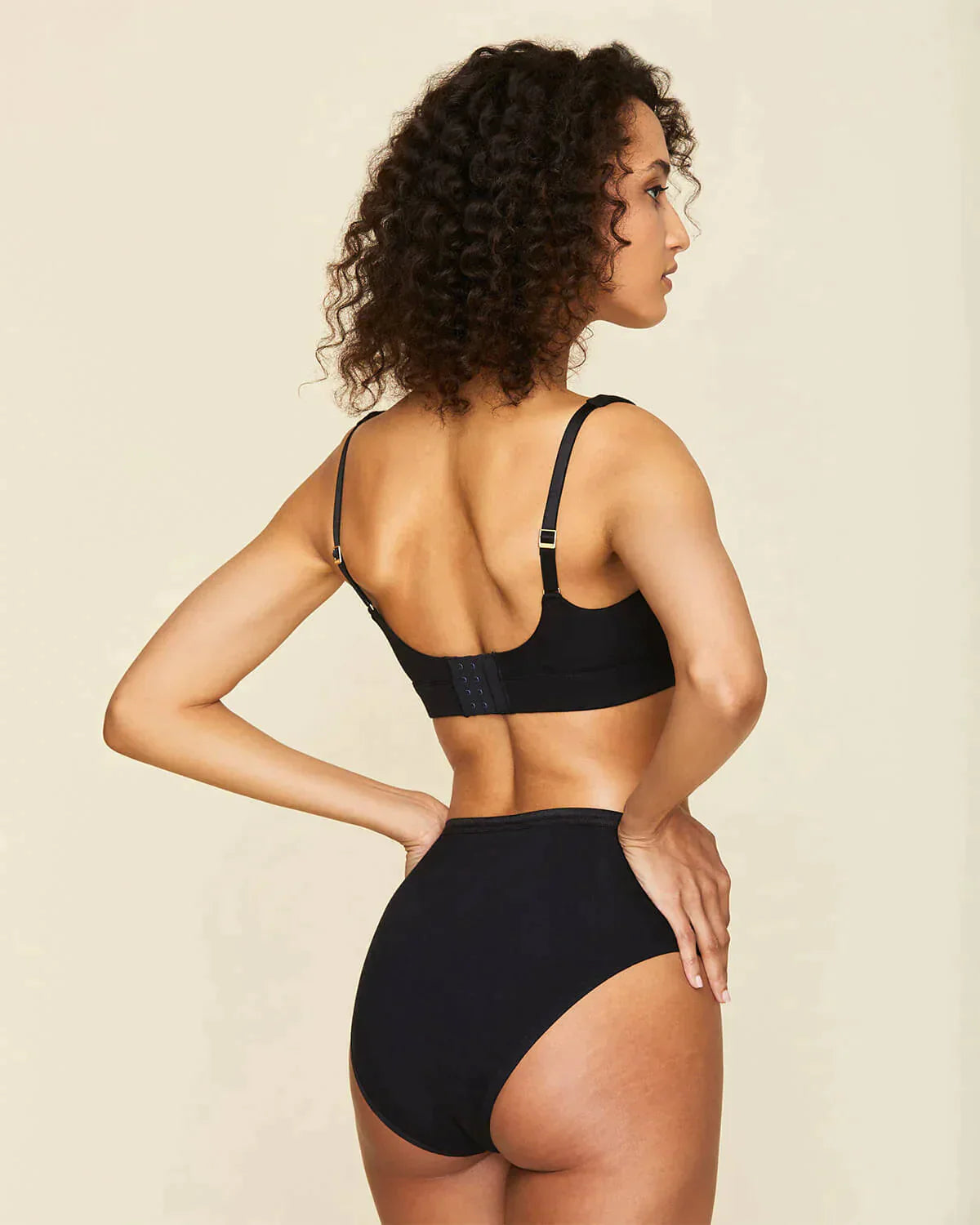 Subset Organic Cotton High Rise Brief - Meridian