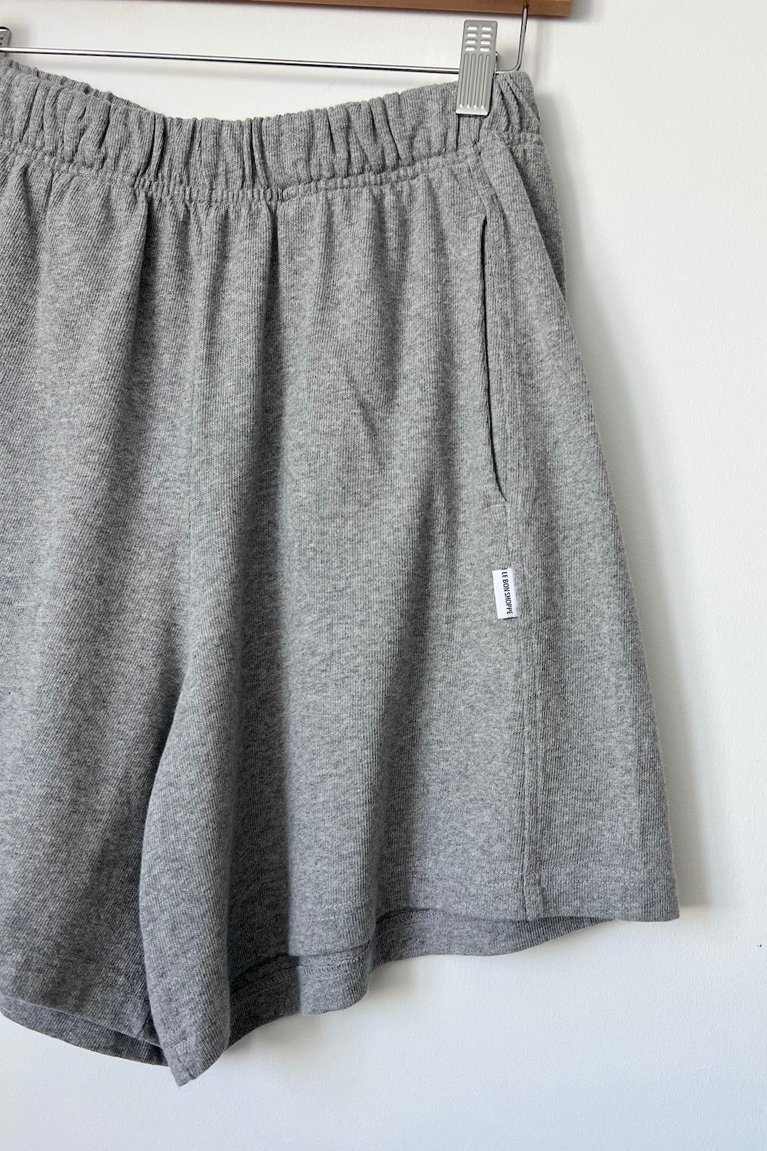 Flared Basketball Shorts - Heather Grey