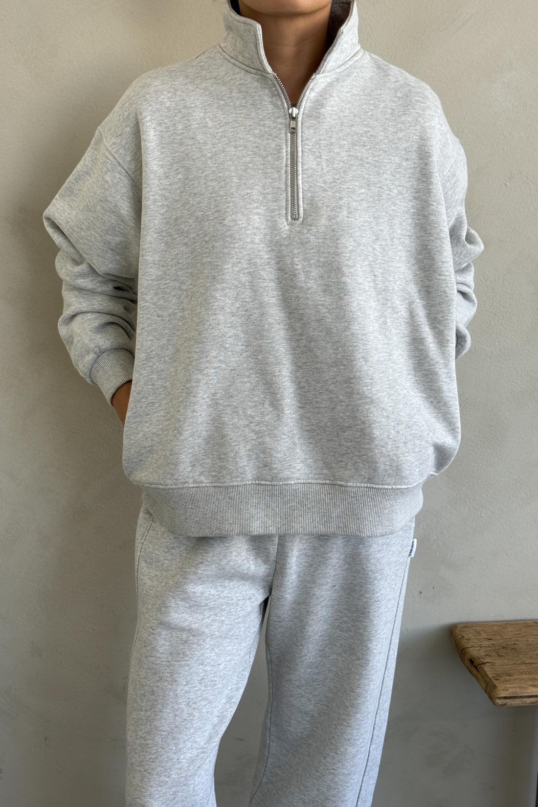 Noah Top - Heather Grey