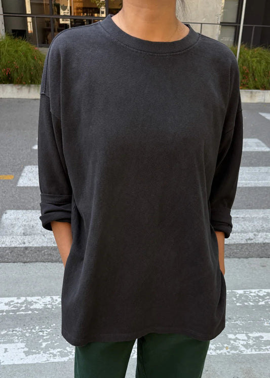 Sunday Tee - Almost Black