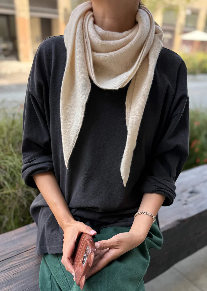Cashmere Shawl - Oatmeal