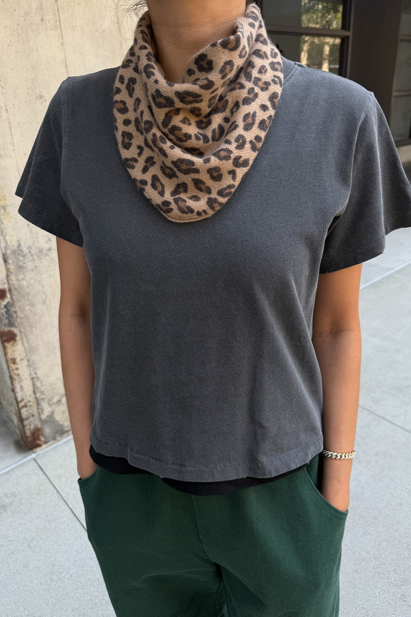 Cashmere Bandana - Leopard
