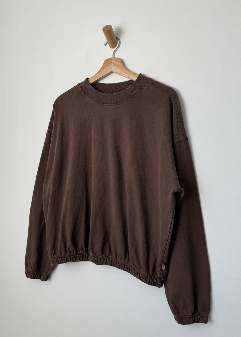 Daisy Long Sleeve - Chocolate