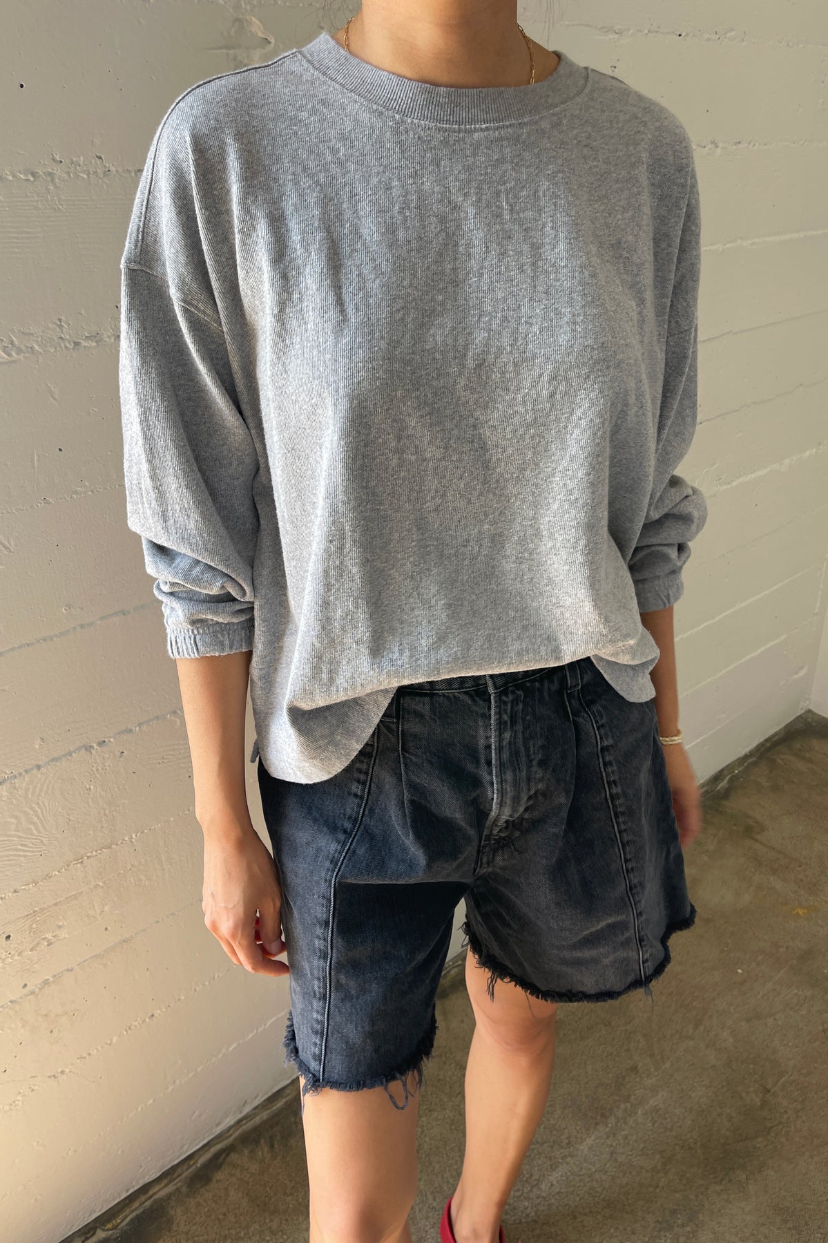 Naturelle Tee - Heather Grey