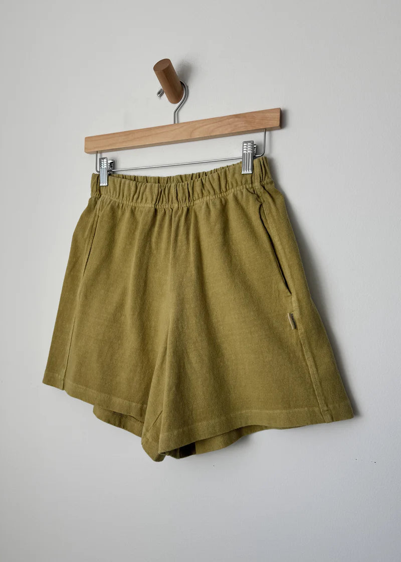 Flared Basketball Shorts - Ochre