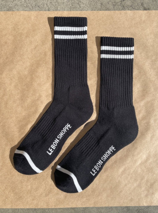 Boyfriend Sock - Noir