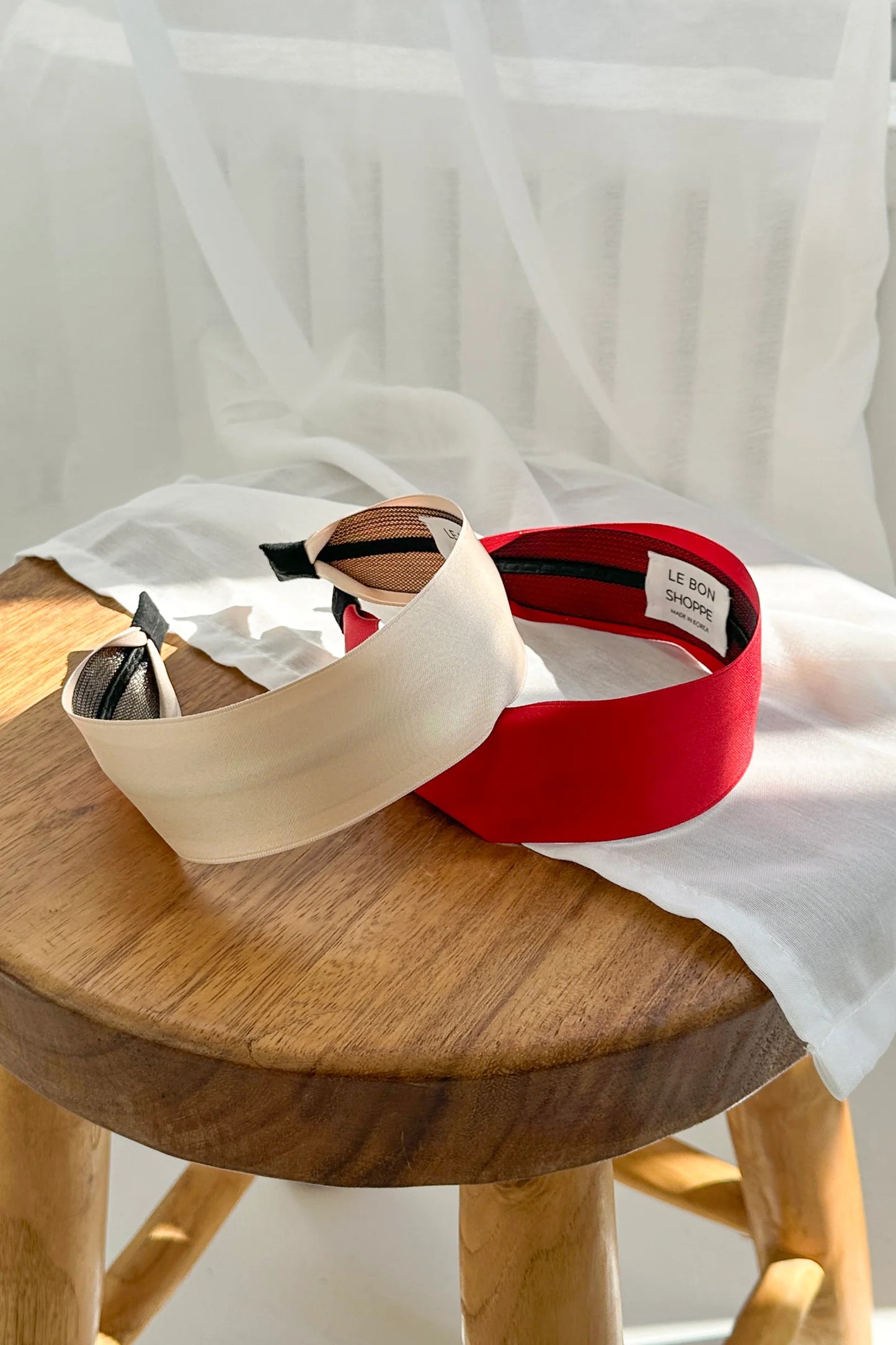 Olivia Headband — Cherry