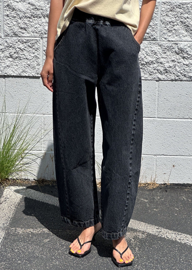 Arc Pant - Black Denim