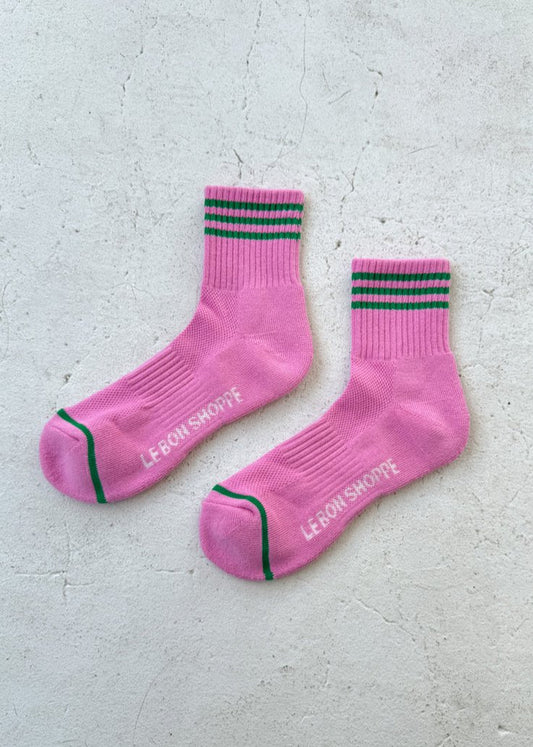 Girlfriend Sock - Rose Pink