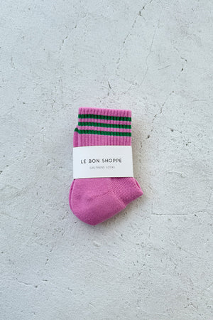 Le Bon Shoppe Girlfriend Sock - Rose Pink