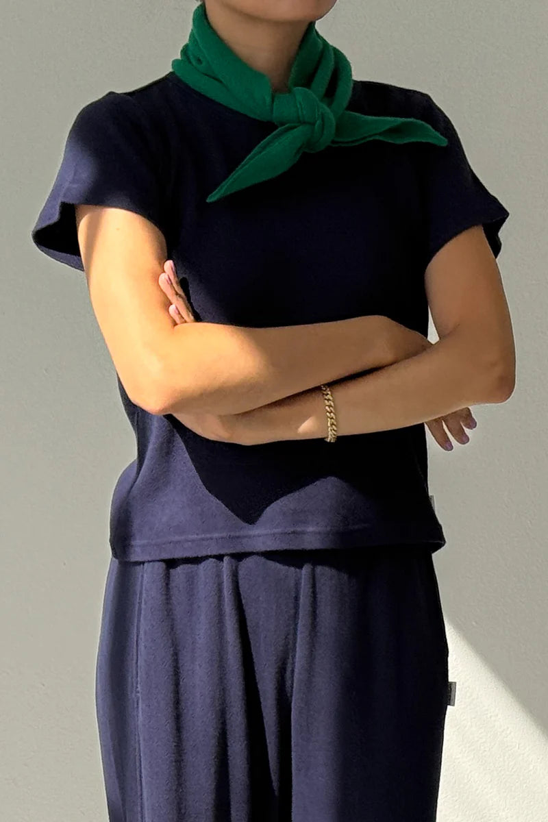Cashmere Bandana - Kelly Green