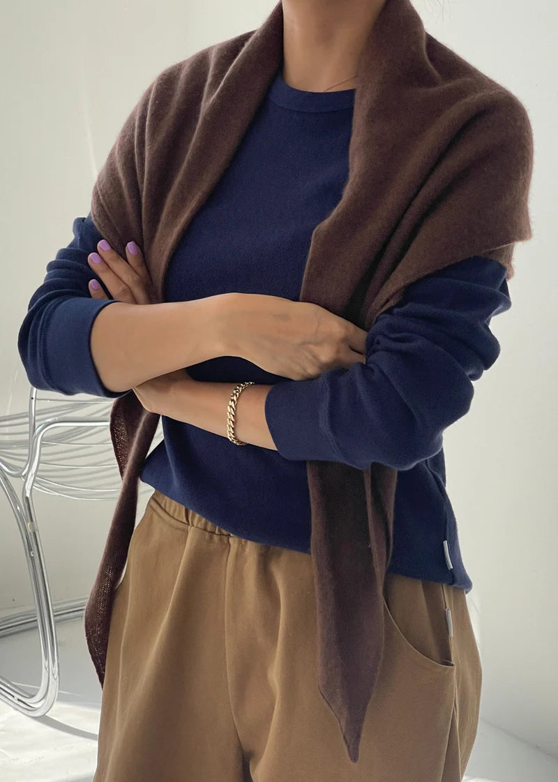 Cashmere Shawl - Mocha