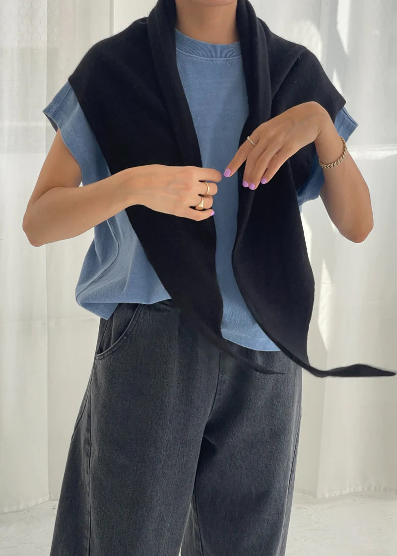Cashmere Shawl - Black