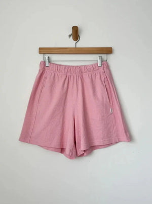 Le Bon Shoppe Flared Basketball Shorts - Pink