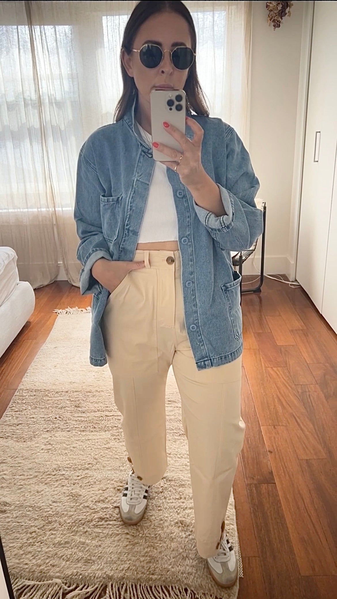 Denim Olympic Jacket